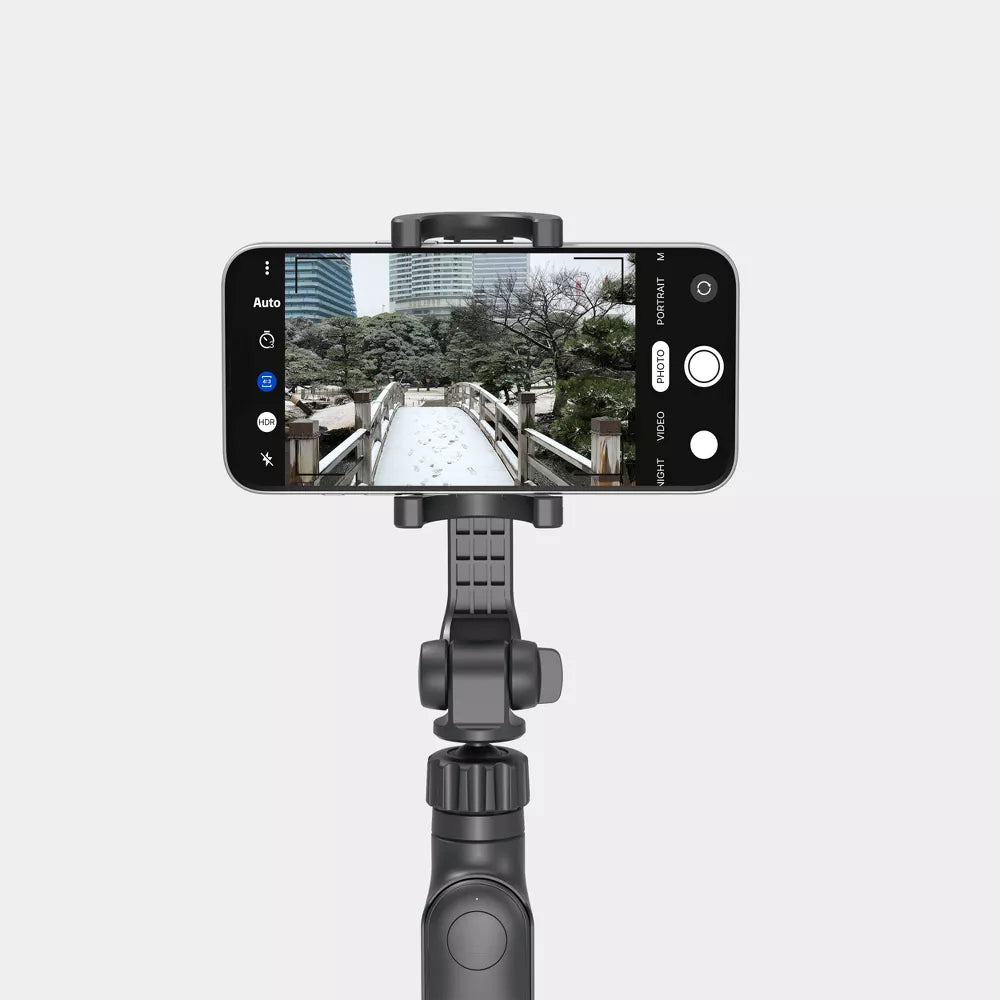 Desktop Adjustable Phone Tripod With Bluetooth Remote Control