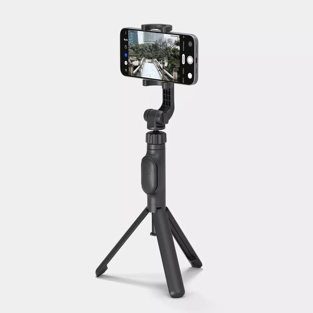 Desktop Adjustable Phone Tripod With Bluetooth Remote Control