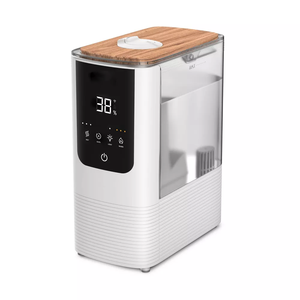4.5L Smart Ultrasonic Humidifier With Warm & Cool Mist & App Control