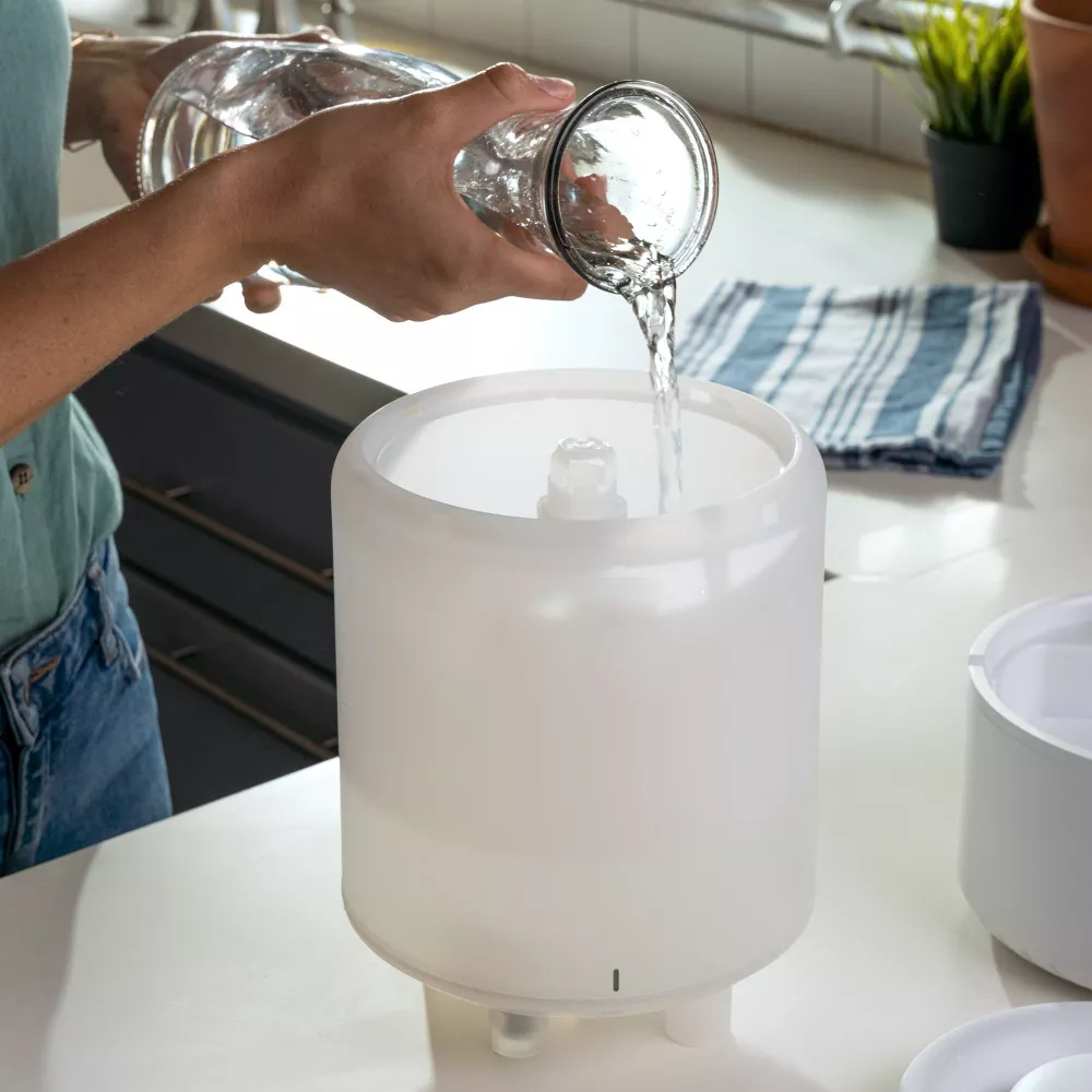 3L Smart Top-Fill Cool Mist Ultrasonic Humidifier For Baby & Bedroom Use