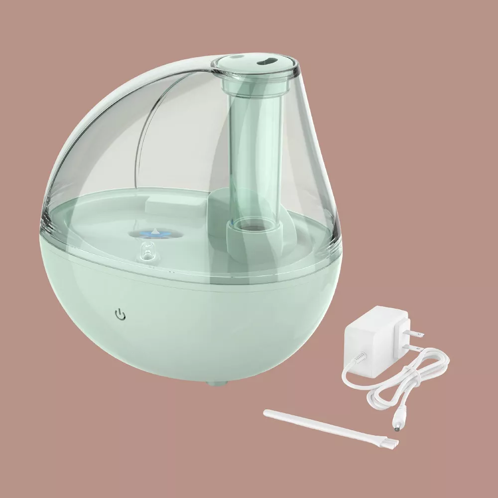 1.5L Baby Ultrasonic Cool Mist Humidifier With Night Light & 360° Nozzle
