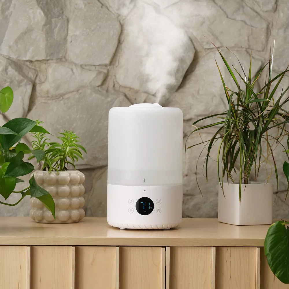 3L Smart Top-Fill Cool Mist Ultrasonic Humidifier For Baby & Bedroom Use