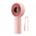 3600mAh Pocket Handheld Fan With LED Power Display & 5-Speed Brushless Motor