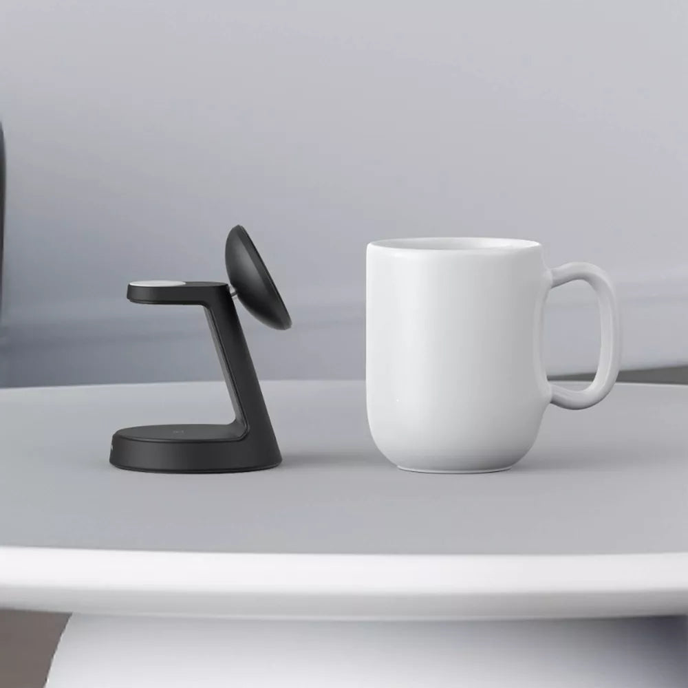 3-in-1 Adjustable Angle Wireless Charging Station Stand
