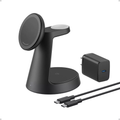 3-in-1 Adjustable Angle Wireless Charging Station Stand